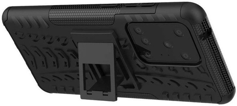 Bodoma Back Cover for Samsung Galaxy S20 Ulta  (Black, Shock Proof, Pack of: 1)