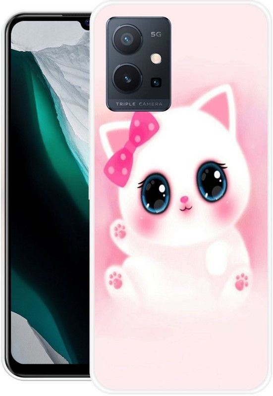 REALKING Back Cover for Vivo T1 5G  (Multicolor, Grip Case, Silicon)