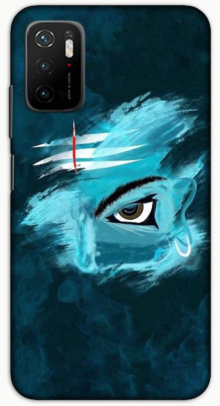itrusto Back Cover for POCO M3 Pro 5G, POCO M3 Pro 5G Shiv Ji BACK COVER  (Multicolor, Hard Case, Pack of: 1)