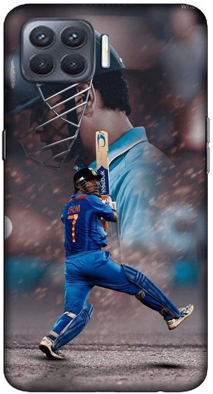 CROKIAN Back Cover for Oppo F17 Dhoni Back Cover  (Multicolor, Hard Case, Pack of: 1)