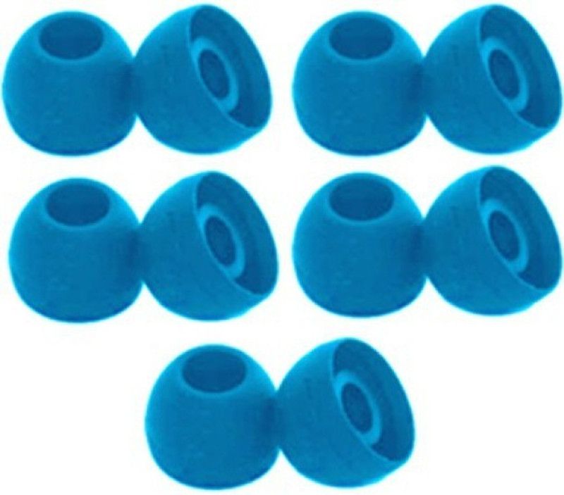 THE DARK NIGHT BBS TECH 10 Pcs (5 Pair) Silicon Earbuds Rubber for Sam... In The Ear Headphone Cushion  (Pack of 1, Multicolor)