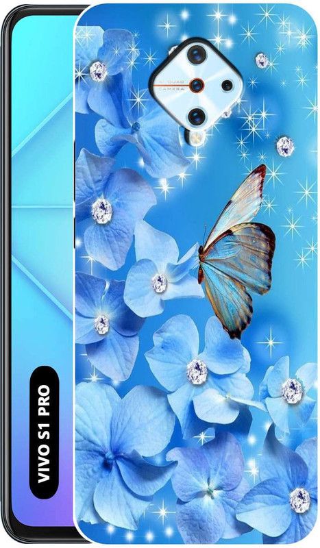 BUIYMORE Back Cover for Vivo S1 Pro  (Multicolor, Dual Protection, Silicon, Pack of: 1)