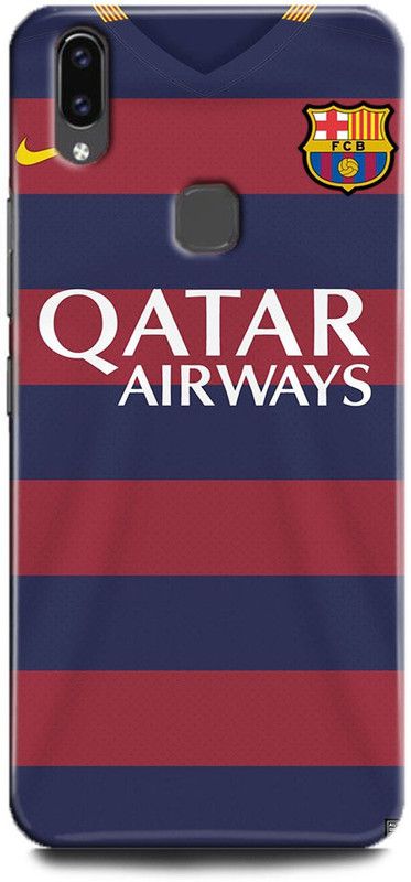 FIKORA Back Cover for Vivo V11/1806 QATAR AIRWAYS PRINTED  (Multicolor, Hard Case, Pack of: 1)