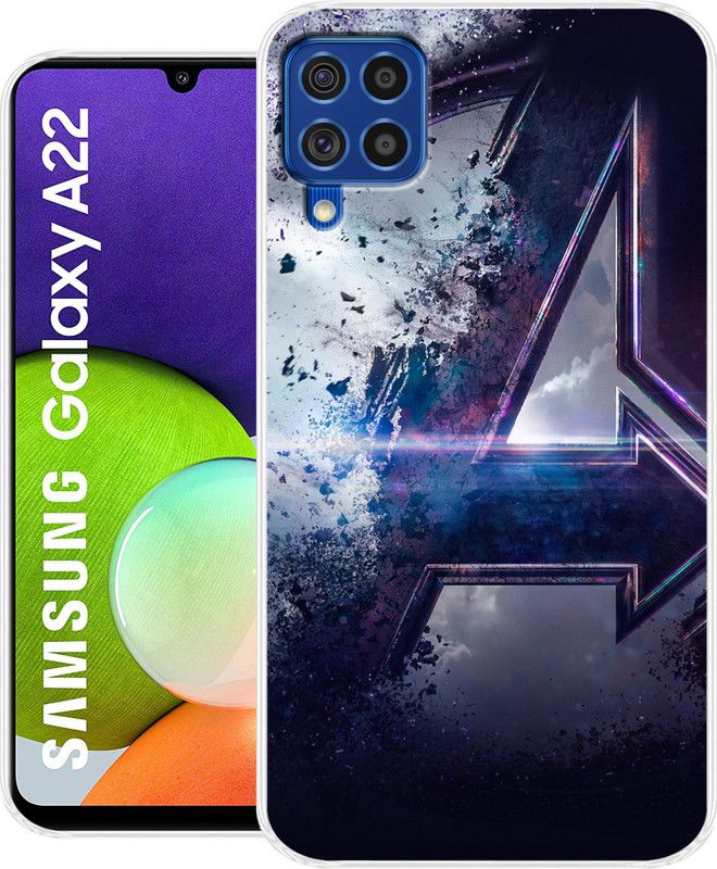 Cooldone Back Cover for Samsung Galaxy A22, Samsung Galaxy A22 Back Cover  (Multicolor, Grip Case, Silicon, Pack of: 1)