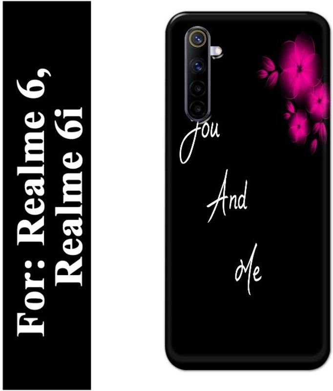 Majestic Back Cover for Realme 6, Realme 6i  (Black)