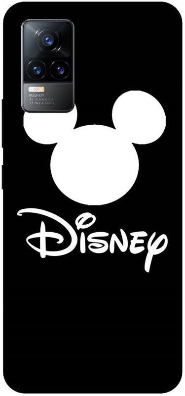 URCHIN Back Cover for Vivo V21 5G Disney, Mickey mouse, Cartoon, Funny, Black and white, Mickey  (Multicolor, Shock Proof, Pack of: 1)