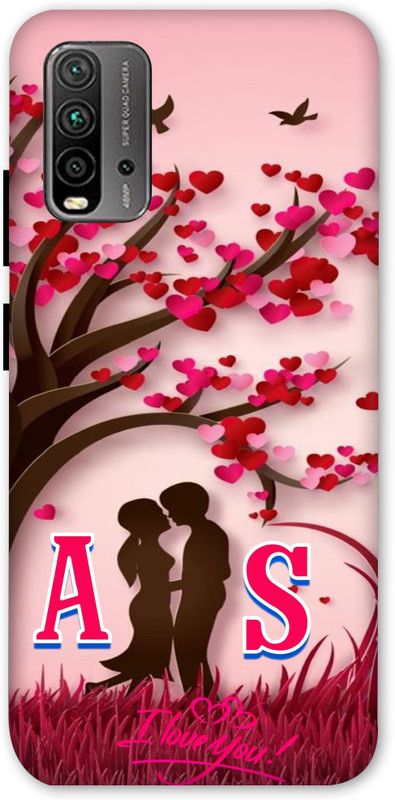 A1 Prints Back Cover for Redmi 9 Power  (Pink, Brown, Hard Case, Pack of: 1)