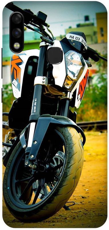 play fast Back Cover for Infinix Hot 7 Pro, X625, KTM, DUKE, BIKE, LOVER  (Yellow, Hard Case, Pack of: 1)