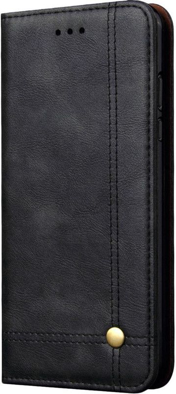Pirum Book Cover for Samsung Galaxy A8 2018  (Black, Magnetic Case)