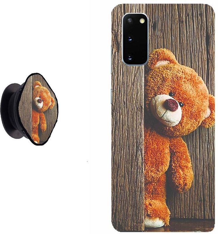 SPBR Back Cover for Samsung Galaxy S20  (Brown, Cases with Holder)