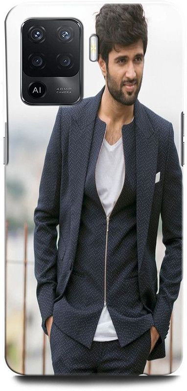 ORBIQE Back Cover for OPPO F19 Pro CPH2285 VIJAY DEVARKONDA, ARJUN REDDY, KABIR SINGH, STYLISH STAR  (Multicolor, Hard Case, Pack of: 1)