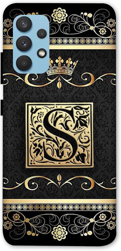 A1 Prints Back Cover for Samsung Galaxy A32  (Gold, Hard Case, Pack of: 1)