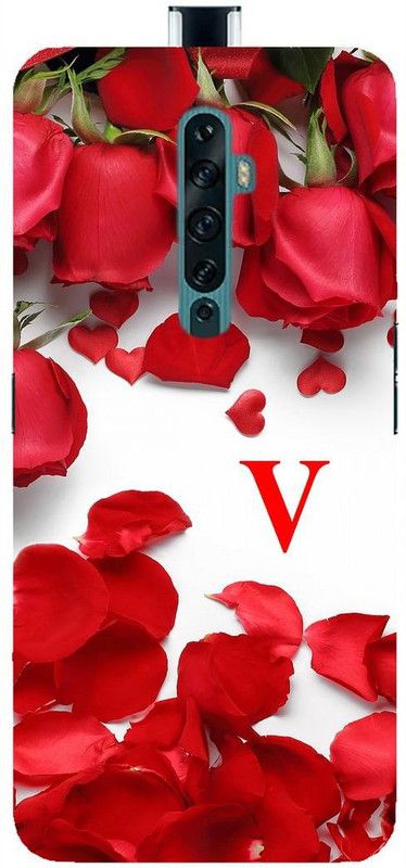 HELLO CASE Back Cover for OPPO Reno 2z, Oppo Reno2 F  (White, Red)