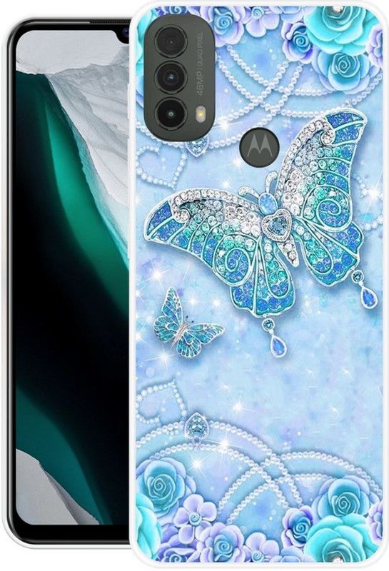 KLC Back Cover for Moto E289  (Multicolor, Grip Case, Silicon, Pack of: 1)
