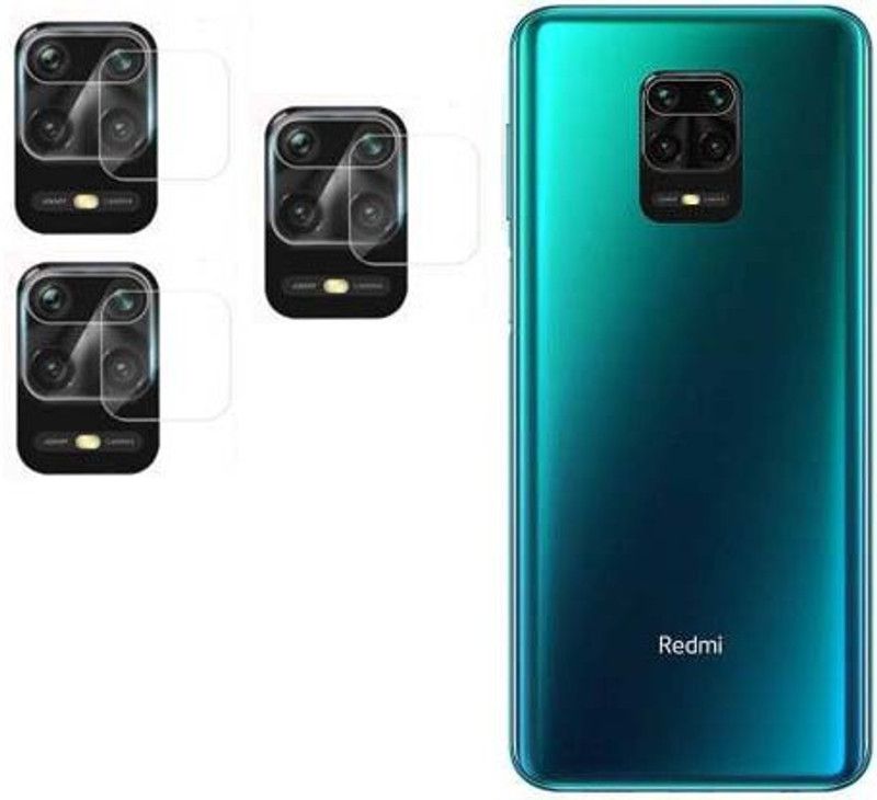 HI2U Back Camera Lens Glass Protector for REDMI NOTE 9 PRO  (Pack of: 3)