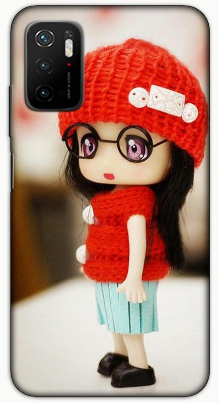 itrusto Back Cover for POCO M3 Pro 5G, POCO M3 Pro 5G Cute Doll BACK COVER  (Multicolor, Hard Case, Pack of: 1)
