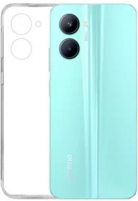 DSCASE Back Cover for Realme C33  (Transparent, Shock Proof, Silicon, Pack of: 1)