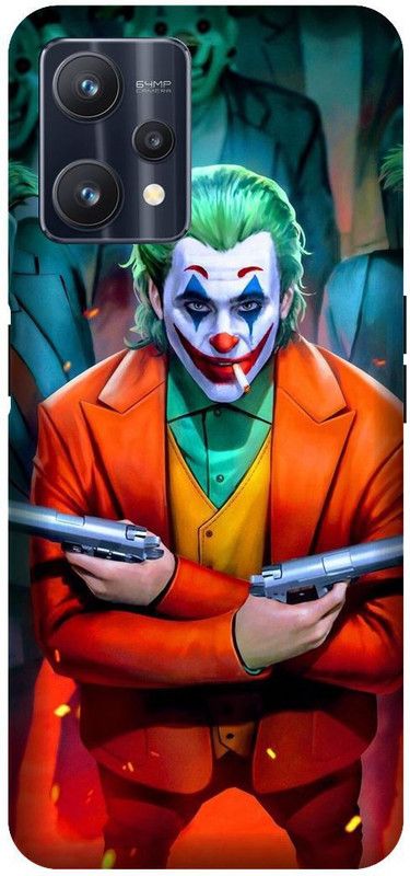 VS PRINT LINK Back Cover for Realme 9 Pro (5G) , RMX3471 ,The Joker,Batman ,Printed back cover  (Orange, Hard Case, Pack of: 1)