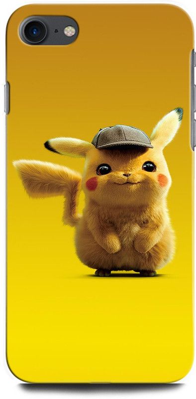 ORBIQE Back Cover for Apple iPhone 7  (Yellow, Hard Case, Pack of: 1)