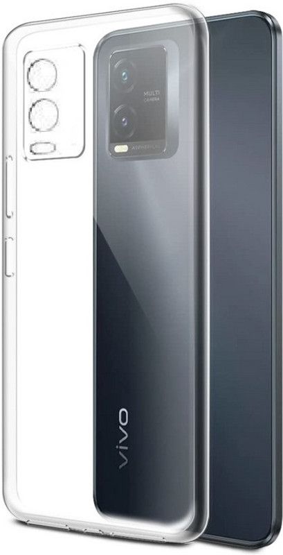 S-Hardline Back Cover for Vivo T1x, Slim Fit Ultra-Thin Transparent Fiber  (Transparent, Pack of: 1)