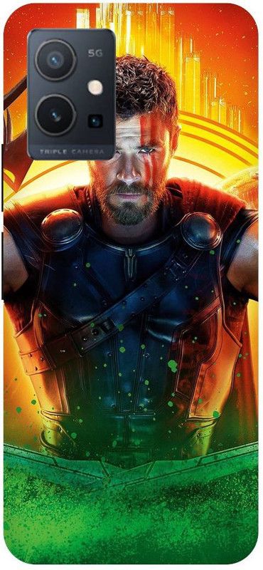 THE NARAYANA COLLECTIONS Back Cover for IQOO U5 5G-V2024A-THOR,RANGNAROK,ANGRY,SUPER,HERO  (Multicolor, Hard Case, Pack of: 1)