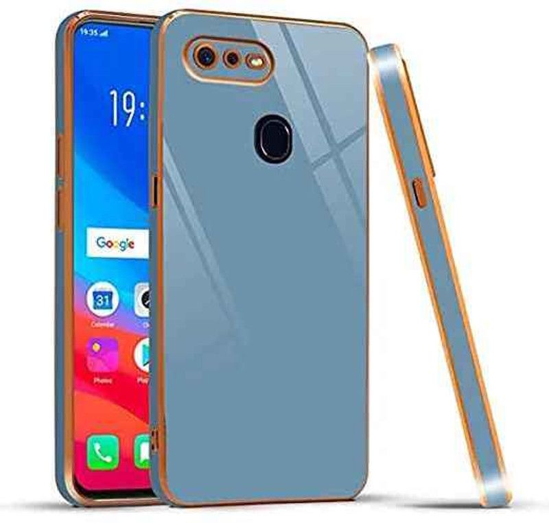 shinecastle india Back Cover for SNTL-Oppo A12 Blue  (Blue, Flexible, Silicon, Pack of: 1)