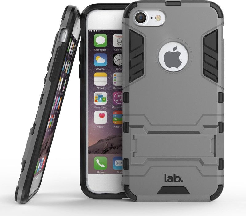 labrador Back Cover for Apple iPhone 7  (Grey)