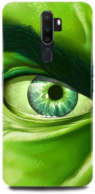 FIKORA Back Cover for OPPO A9 2020/CPH1937 HULK PRINTED  (Multicolor, Hard Case, Pack of: 1)