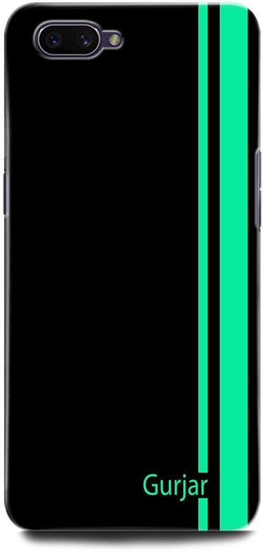 ORBIQE Back Cover for Realme C1 RMX1811 GURJAR, GUJJAR, GREEN, BLACK  (Multicolor, Hard Case, Pack of: 1)