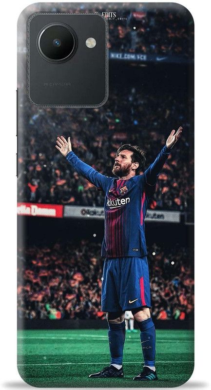 Crafter Back Cover for Realme C30  (Multicolor, Shock Proof, Pack of: 1)