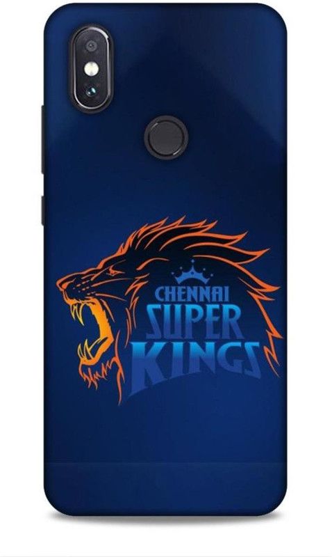 MAPPLE Back Cover for Redmi Mi A2 (CSK / Chennai / IPL / Cricket / Team)  (Multicolor, Hard Case, Pack of: 1)