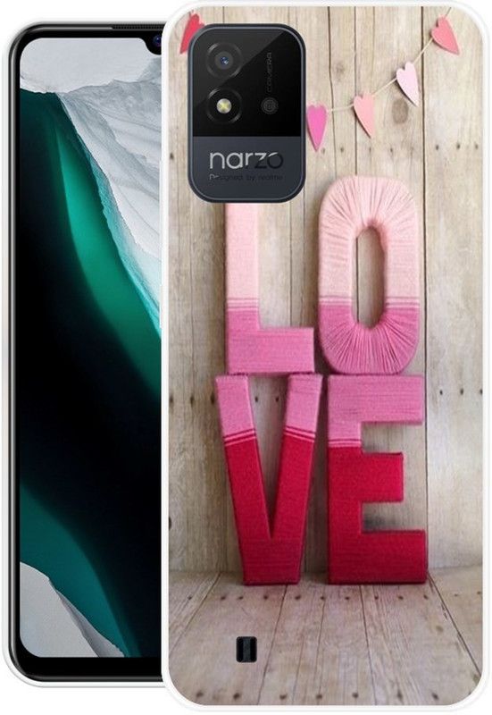 vaidik Back Cover for Realme Narzo 50i  (Multicolor, Dual Protection, Silicon, Pack of: 98)