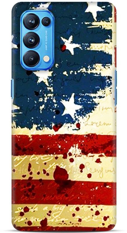 Sankee Back Cover for Oppo Reno5 Pro 5G  (Yellow, Hard Case)