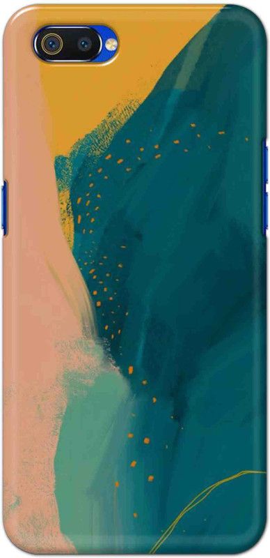 NDCOM Back Cover for Realme C2 Color Pattern Printed  (Multicolor, Hard Case, Pack of: 1)