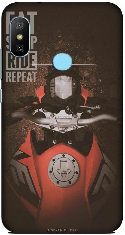 CROKIAN Back Cover for Redmi 6 Pro Duke bike Back Cover  (Multicolor, Hard Case)
