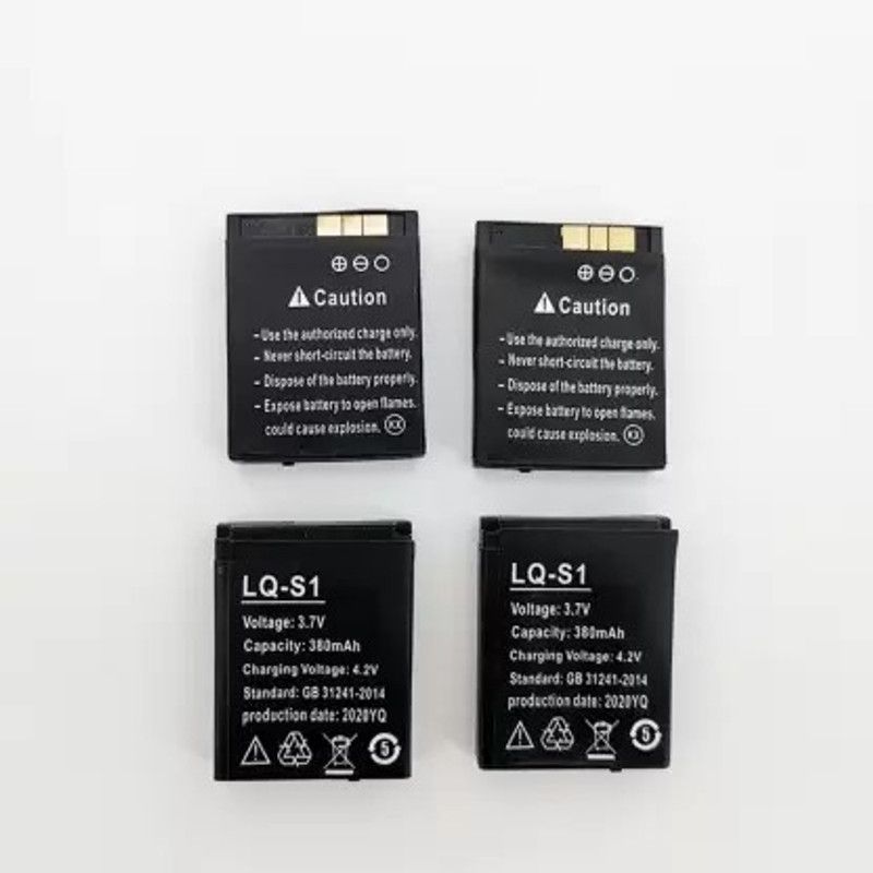 NKL Certified Smartwatch 212 Original Suitable for DZ09, V8, A1, X6 380mAh Battery  (Pack of 4)