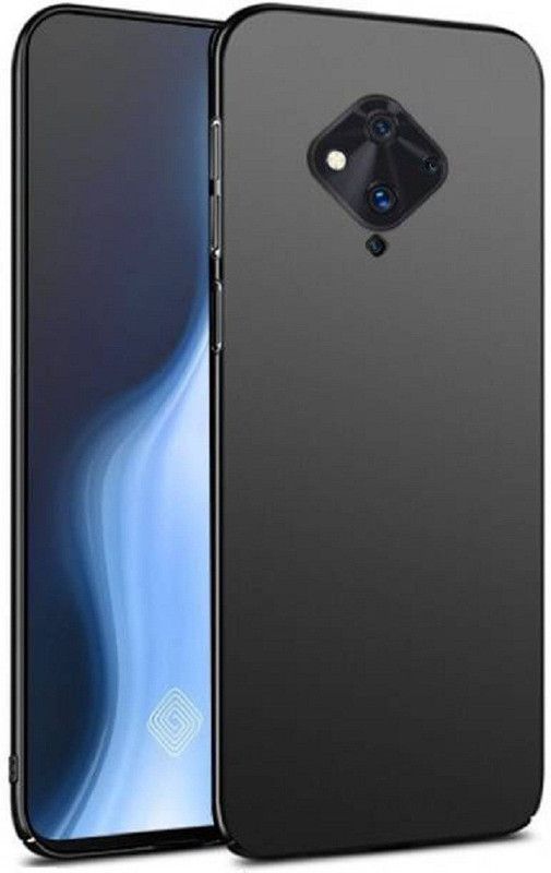Techforce Back Cover for Vivo S1 Pro, Vivo S1 Pro  (Black, Grip Case, Pack of: 1)