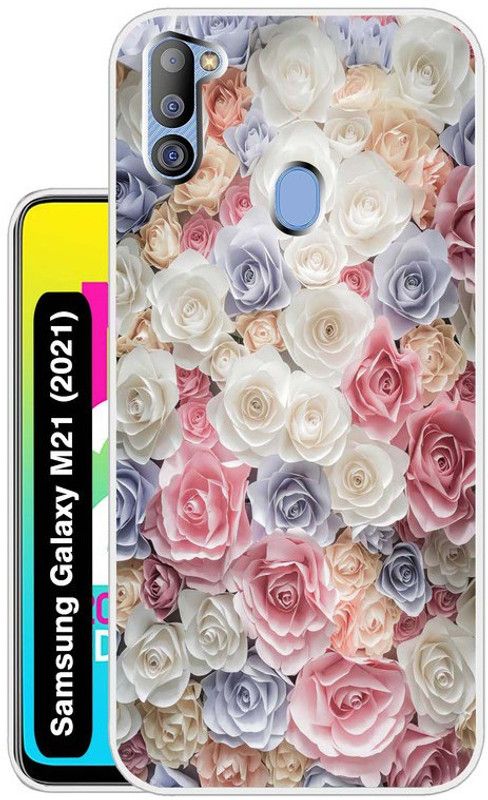 Flipkart SmartBuy Back Cover for Samsung Galaxy M21 2021  (Multicolor, Dual Protection, Silicon, Pack of: 1)