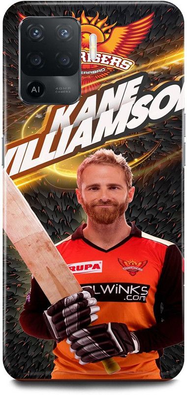 JUGGA Back Cover for Oppo A94, CPH2203, KANE, WILLIAMSON, SUNRISES, HYDERABAD  (Orange, Hard Case, Pack of: 1)