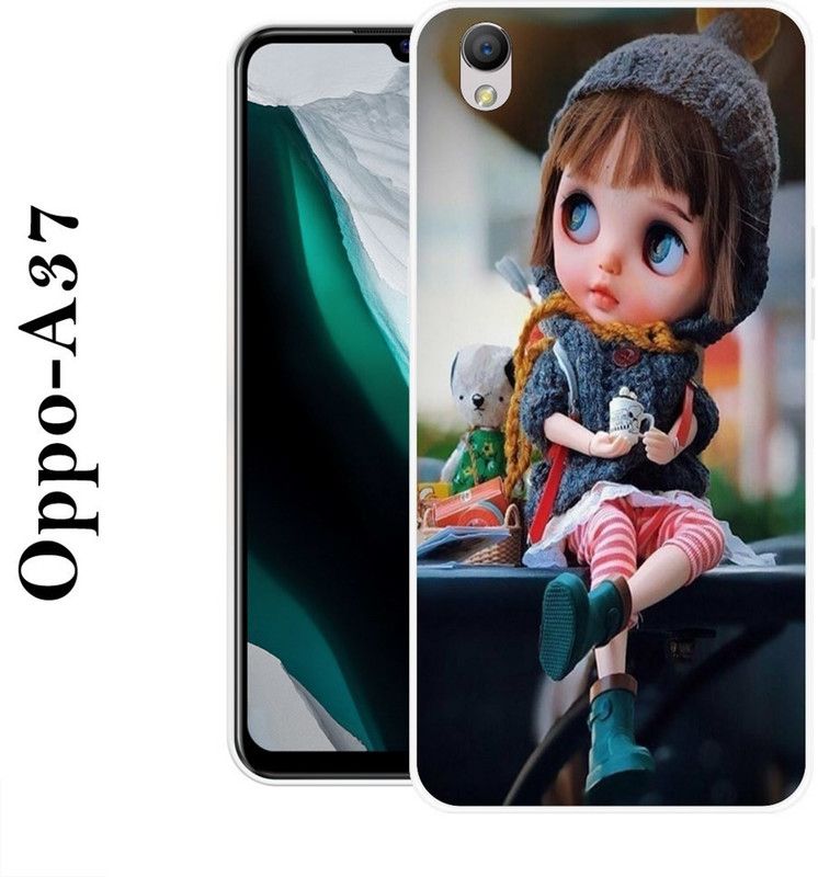 INDIALAND Back Cover for Oppo A37  (Multicolor, Silicon)