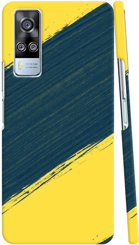 MY COOL CELL Back Cover for VIVO Y51  (Blue, Yellow, Pack of: 1)