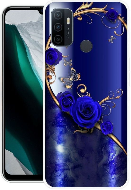 AnishkaPrints Back Cover for Oppo A53  (Multicolor, Waterproof, Silicon)