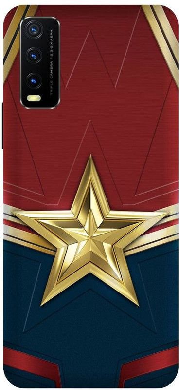 URCHIN Back Cover for Vivo Y20i captain Marvel, Movie, Marvel comics, superhero, Avengeres  (Multicolor, Shock Proof, Pack of: 1)