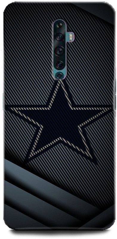 Afterglow Back Cover for OPPO Reno2 Z STAR, BLACK STAR, COWBOYS, DALLAS  (Multicolor, Shock Proof, Pack of: 1)
