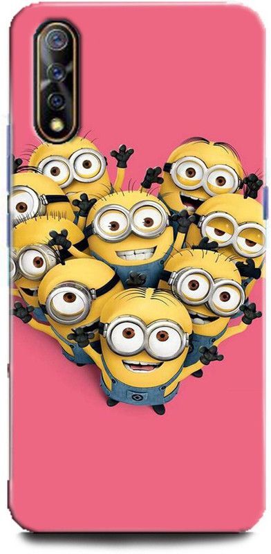 Afterglow Back Cover for Vivo Z1x MINIONS, CUTE, FUNNY, CARTOON, MINIONS CUTE, CUTE  (Multicolor, Shock Proof, Pack of: 1)