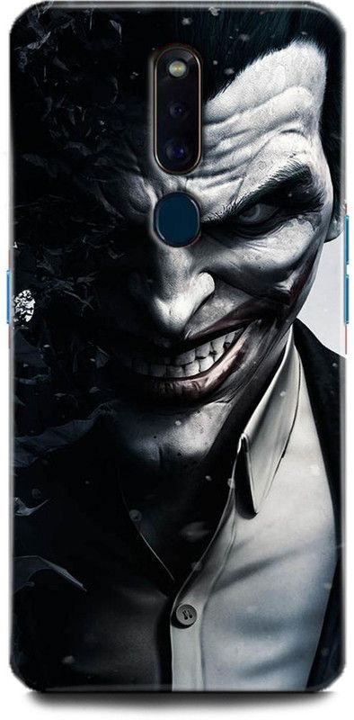 WallCraft Back Cover for OPPO F11 Pro / CPH1969 JOKER, BATMAN, HEATH LEDGER JOKER, DARK KNIGHT, WHY SO SERIOUS  (Multicolor, Dual Protection, Pack of: 1)