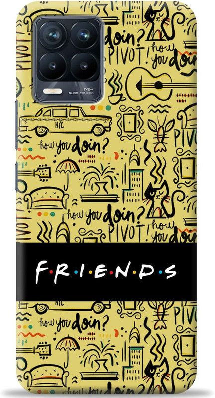 Coverpur Back Cover for Realme 8 Pro  (Beige, Shock Proof, Pack of: 1)