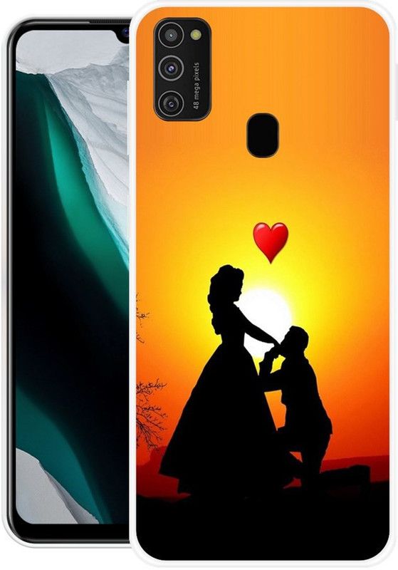 PINKZAP Back Cover for Samsung Galaxy M21, Samsung Galaxy M30s  (Multicolor, Grip Case, Silicon, Pack of: 1)