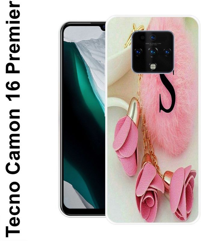 KLC Back Cover for Tecno Camon 16 Premier  (Beige, Pink, Grip Case, Silicon)