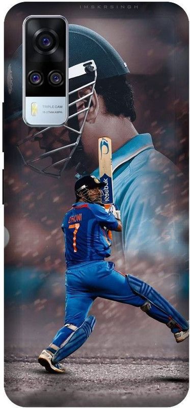 URCHIN Back Cover for Vivo Y31 Dhoni, Mahi, Mahendra singh Dhoni, Captain, india cricket, player, msd, sports  (Multicolor, Shock Proof, Pack of: 1)